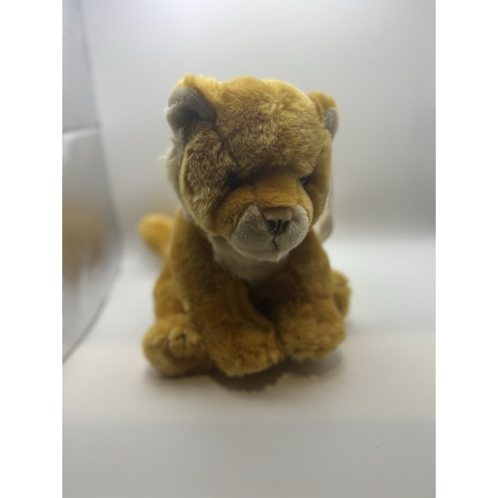 Brand New W/Tag Animal Alley Toys R Us Lion Cub Plush  10"‎ Soft Stuffed Animal